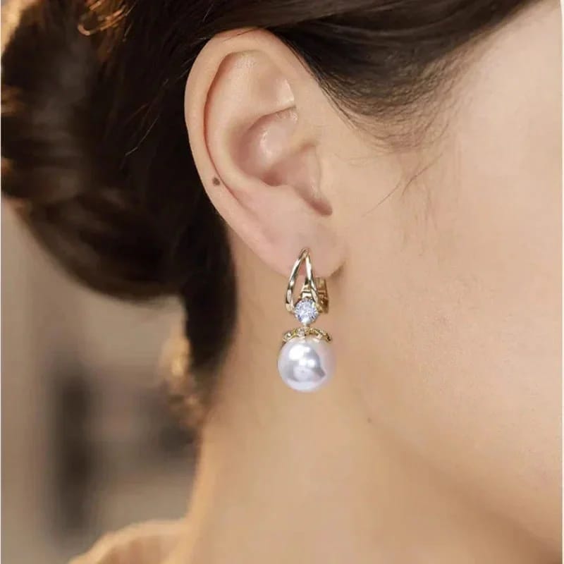 💎✨ARETES ELEGANTES CON BAÑO DE ORO Y PIEDRAS PRECIOSAS💎✨