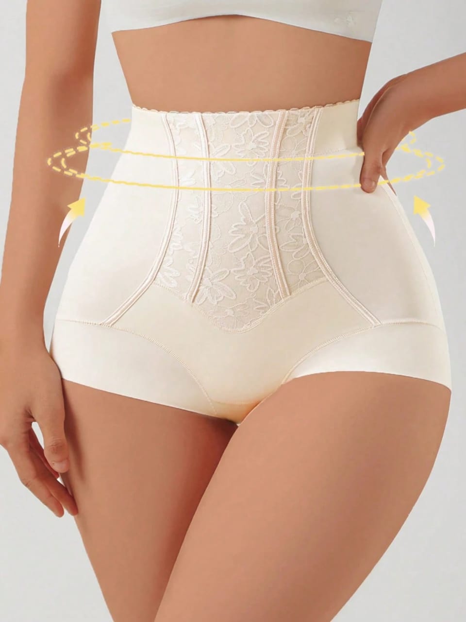 🔥👗 Panty Faja Moldeadora de Alta Compresión con Encaje Elegante 💃🔥