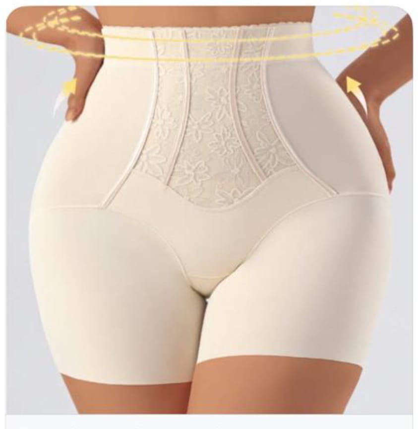 🔥👗 Panty Faja Moldeadora de Alta Compresión con Encaje Elegante 💃🔥