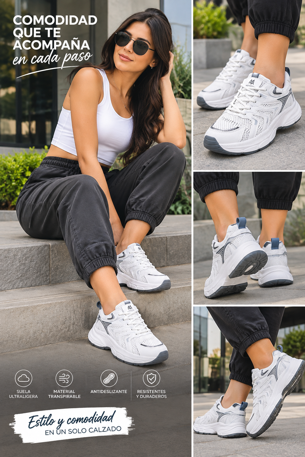 ✨👟 Camina con estilo. Siente la comodidad en cada paso.👟 ✨