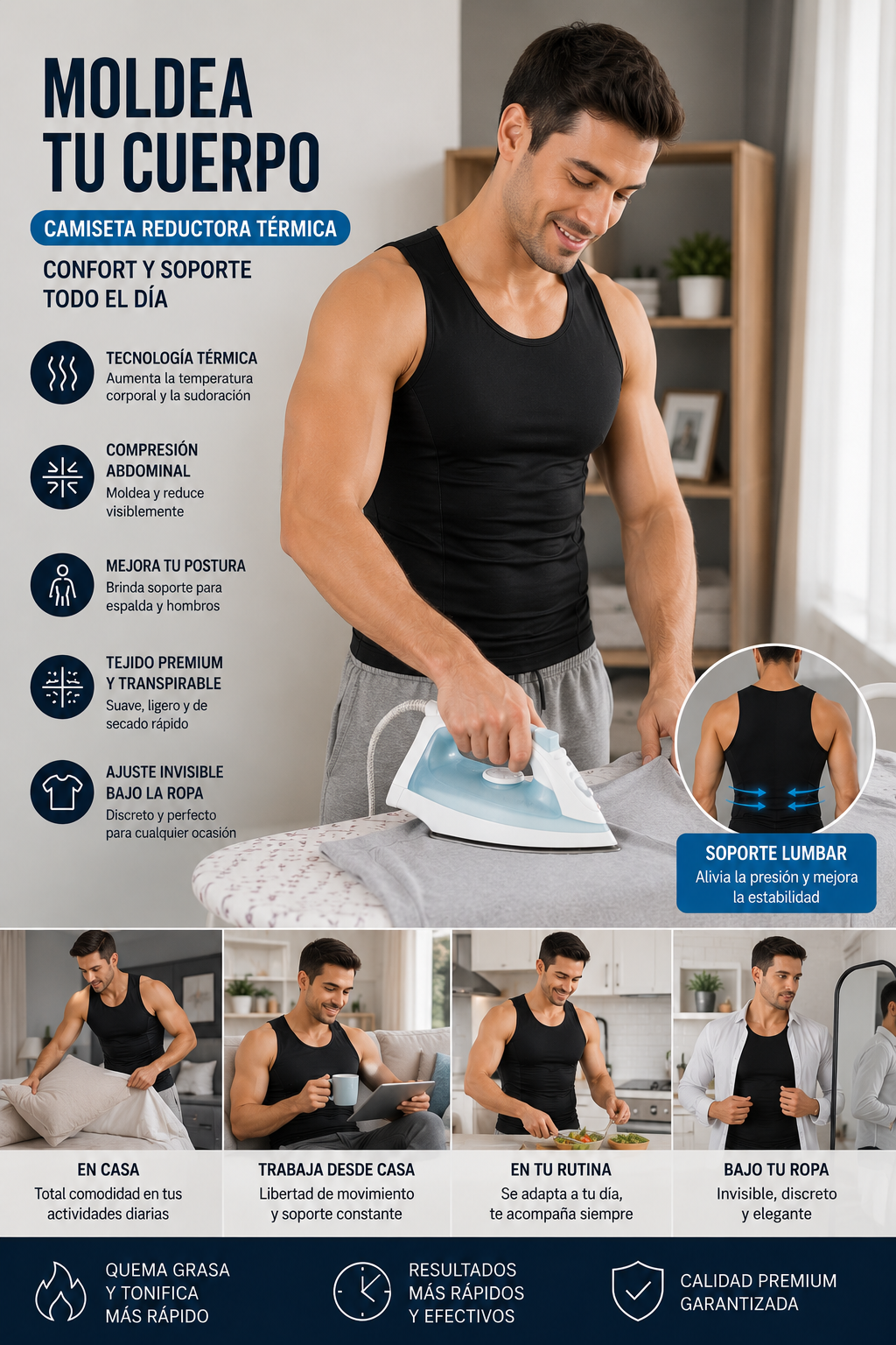 camisa reductora termica