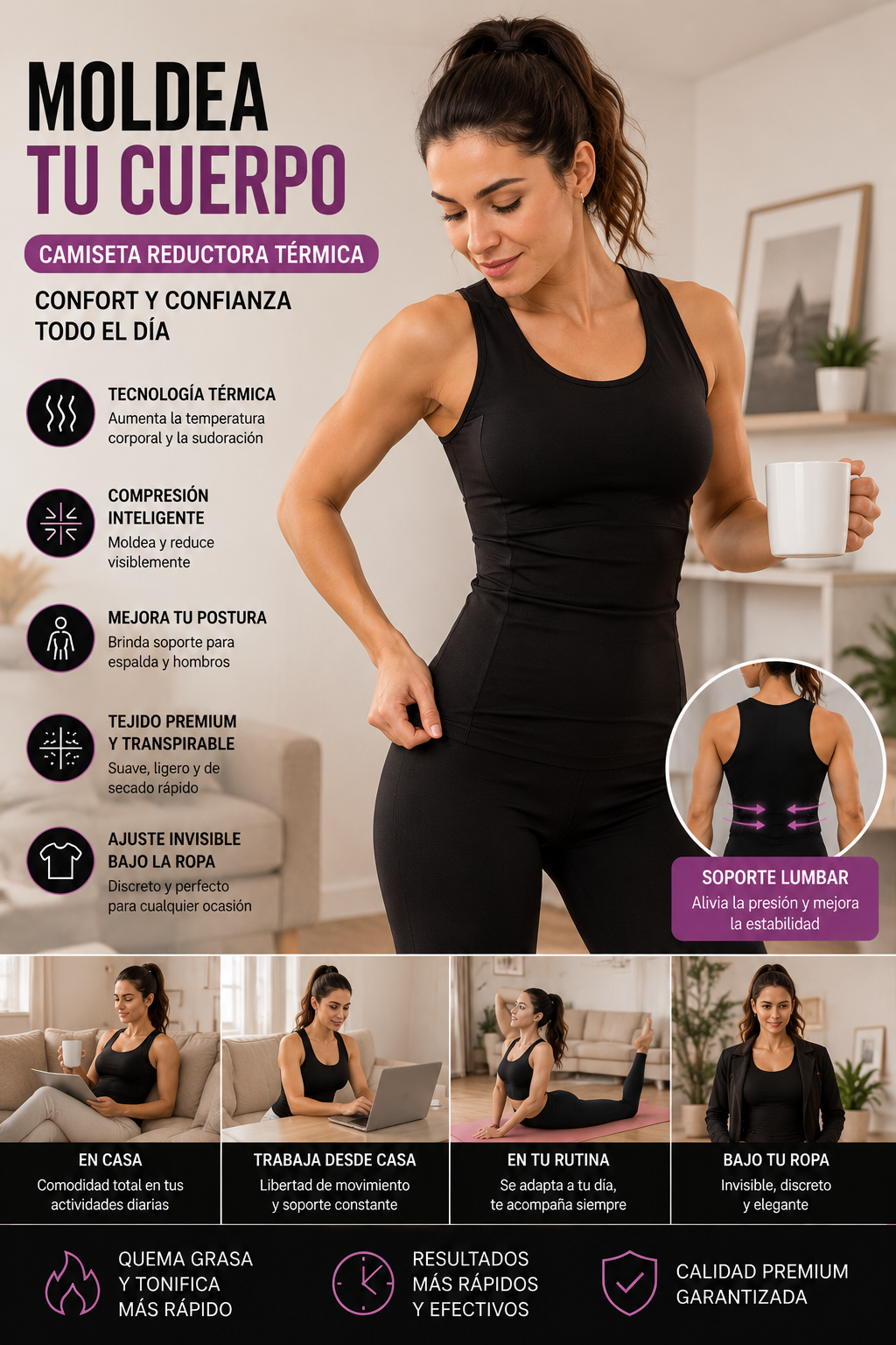 camisa reductora termica