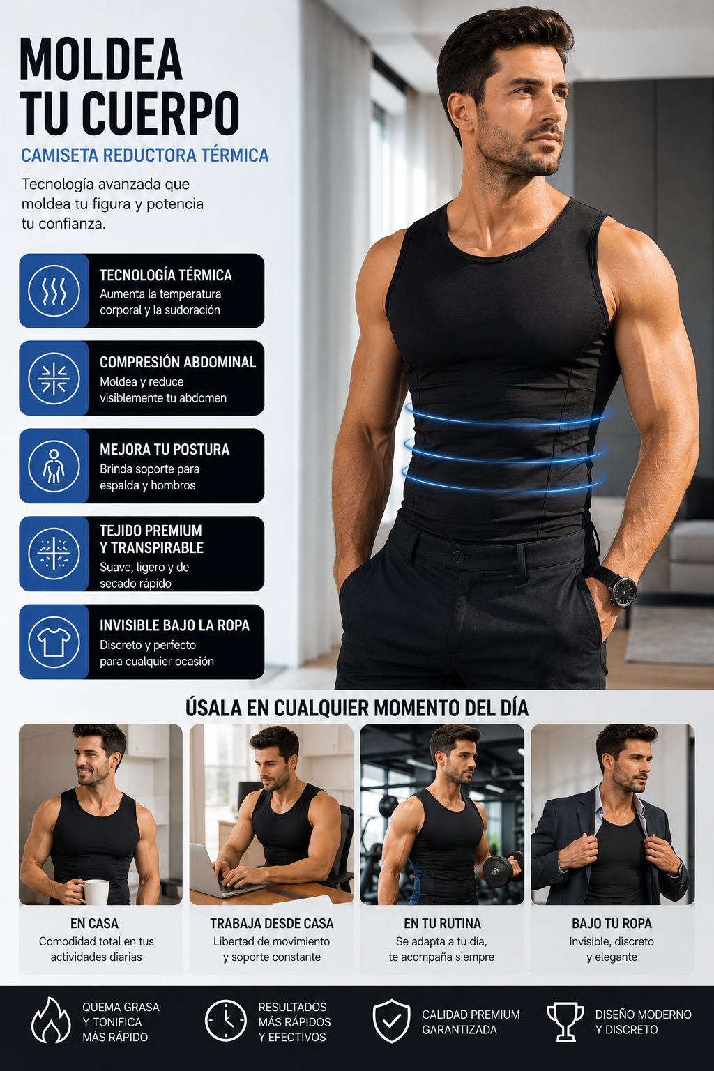 camisa reductora termica