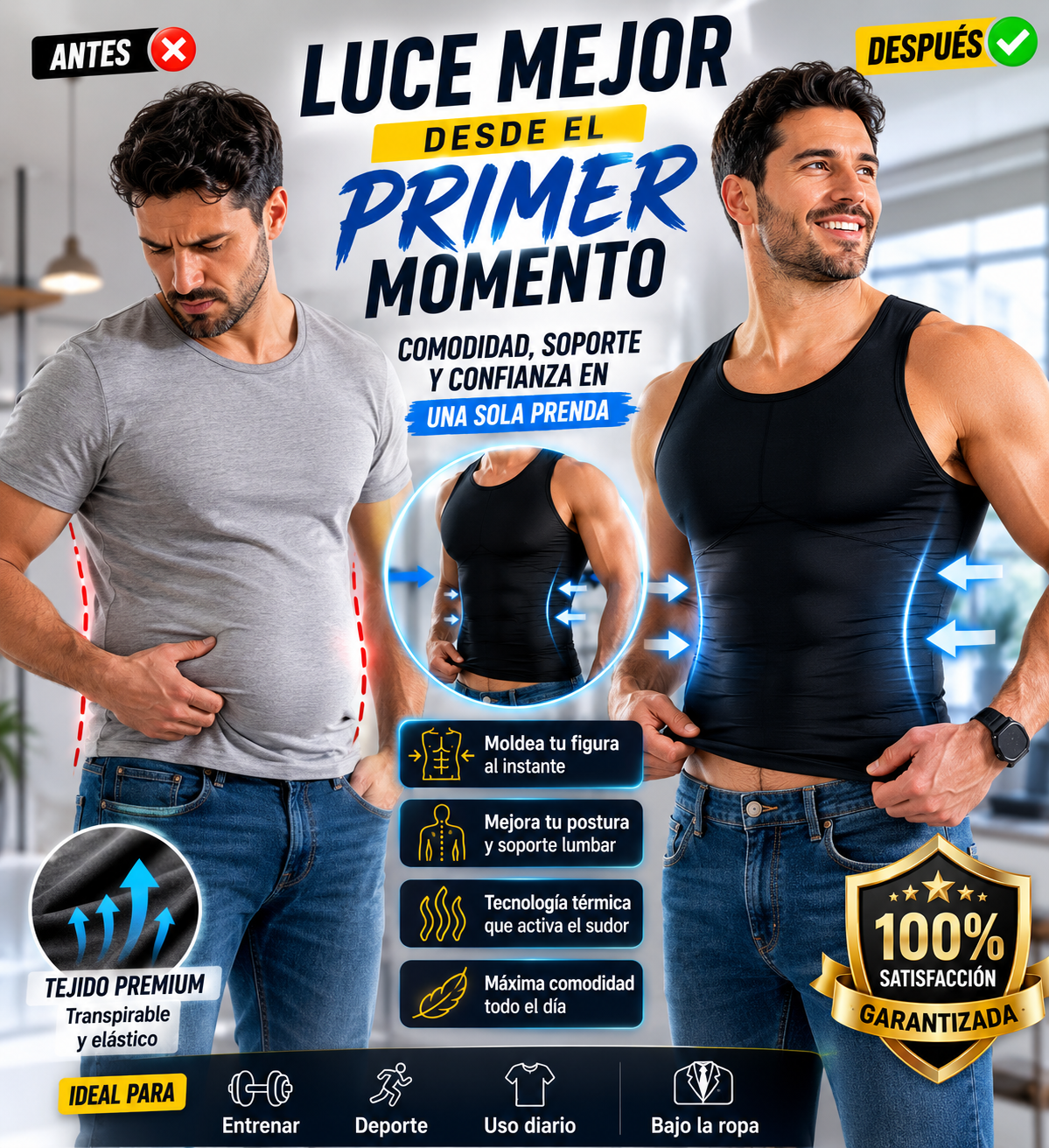 camisa reductora termica