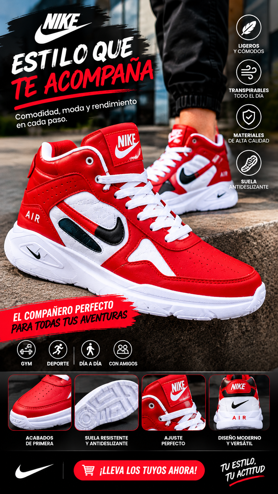 👉 🔥 Tenis Urbanos Deportivos – Comodidad, Estilo y Diseño que Destaca🔥👟