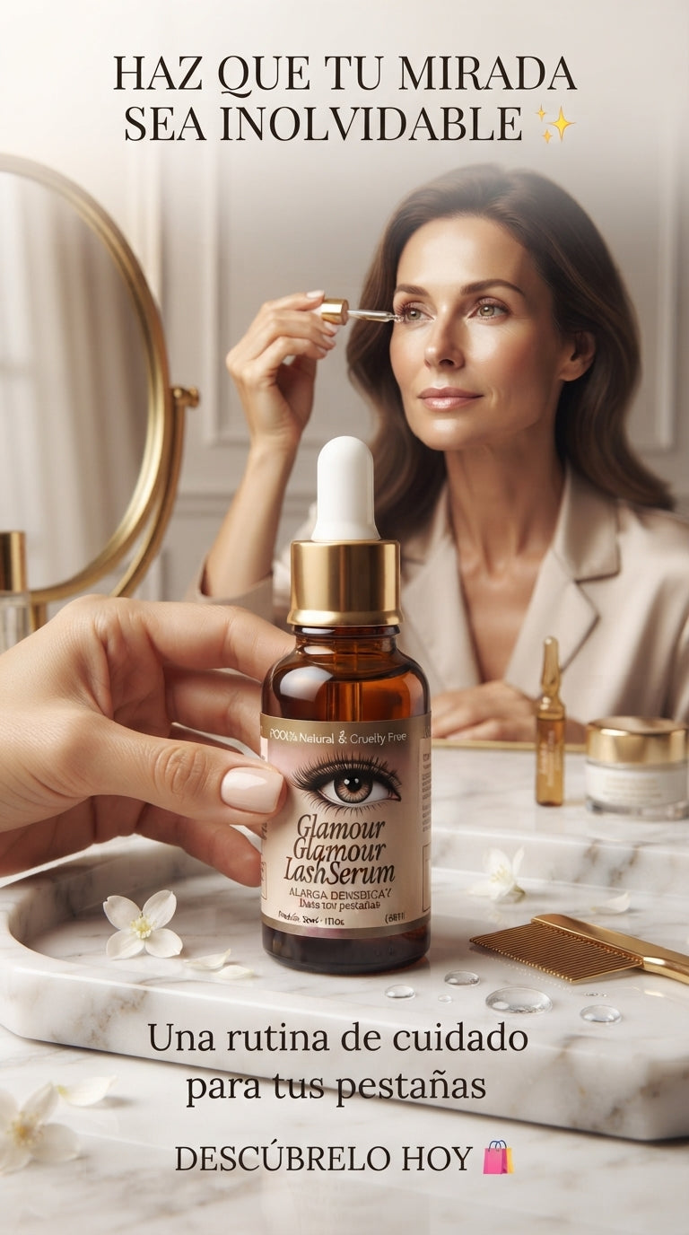 👁️✨Sérum Fortalecedor para Pestañas Más Largas, Densas y Definidas👁️✨