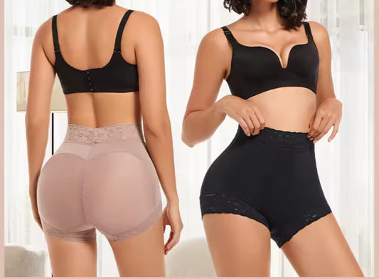 💖panty faja moldeadora con encaje👙✨ Realza tus curvas con comodidad y estilo 👑🔥