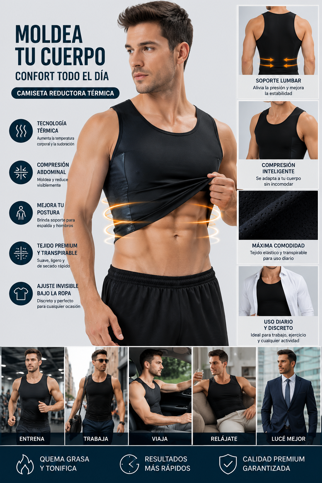 camisa reductora termica