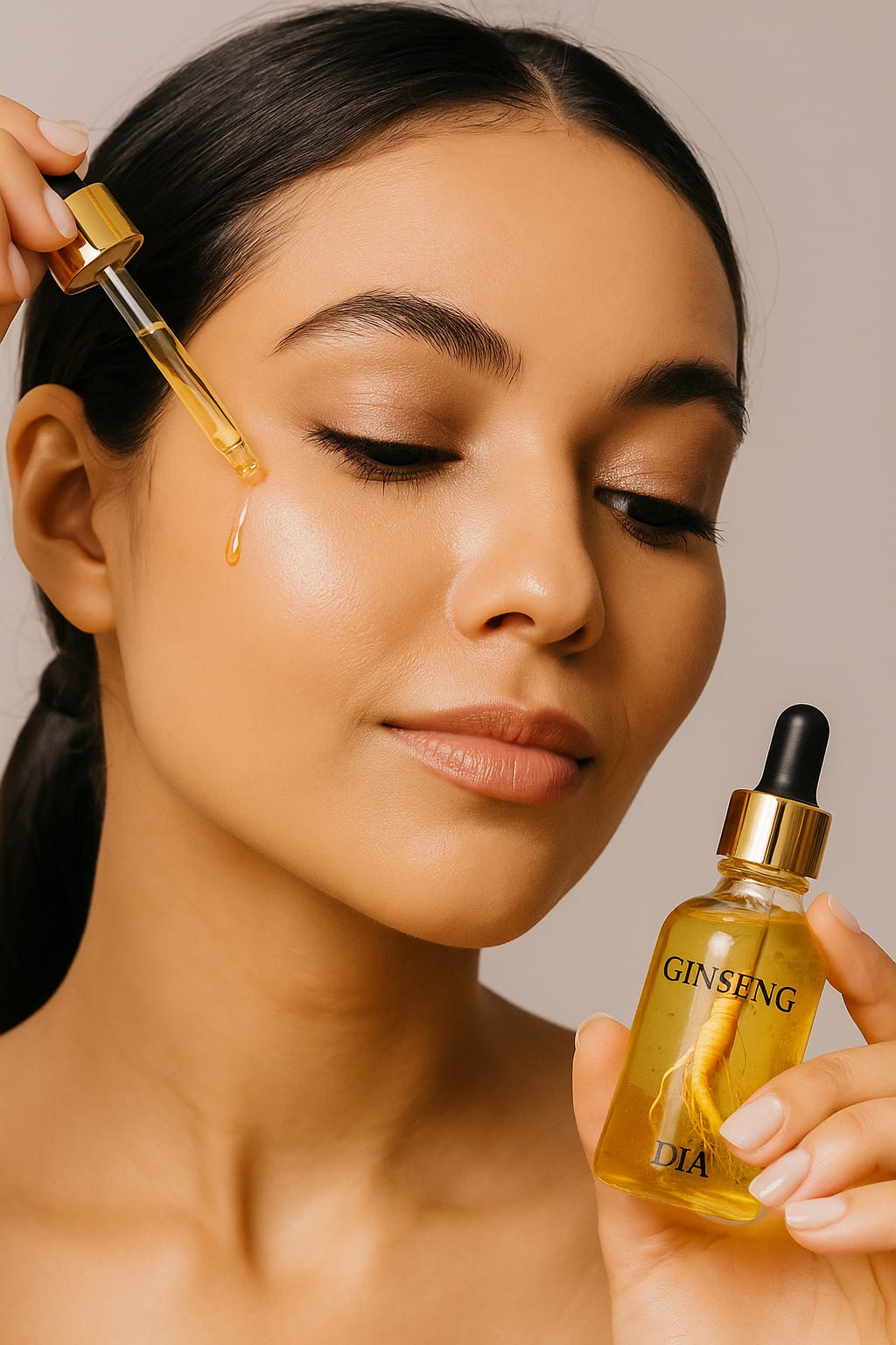 💫💧Sérum Facial Ginseng 24K Día y Noche💫💧🌟