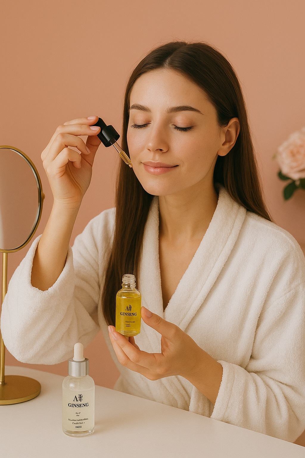 💫💧Sérum Facial Ginseng 24K Día y Noche💫💧🌟