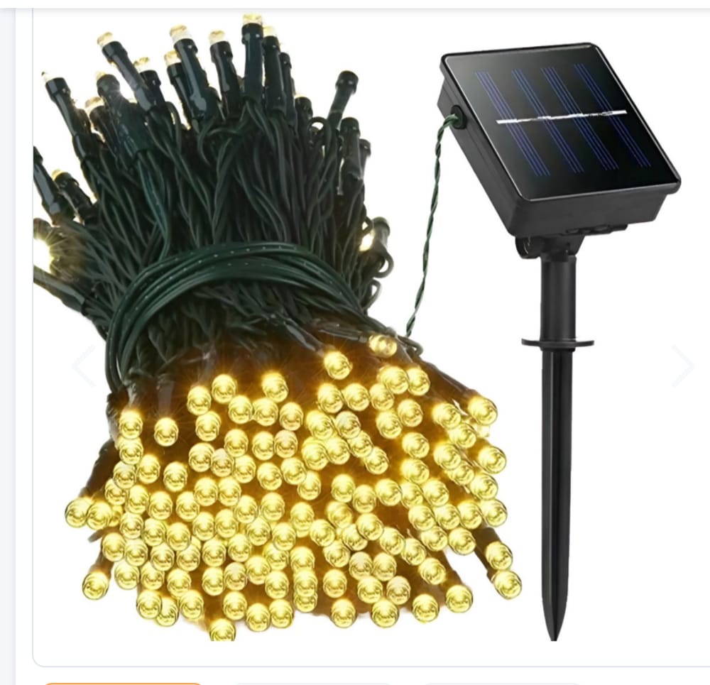 💫🎄luces navideñas solares led 💫🎄