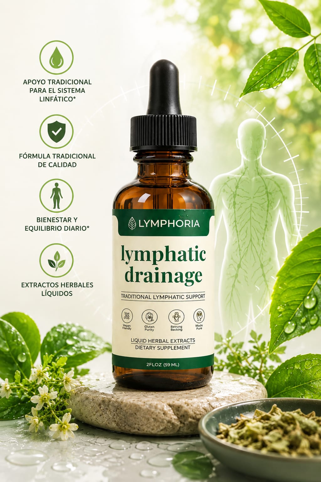 limphoria drainage haz del bienestar  una parte de la rutina