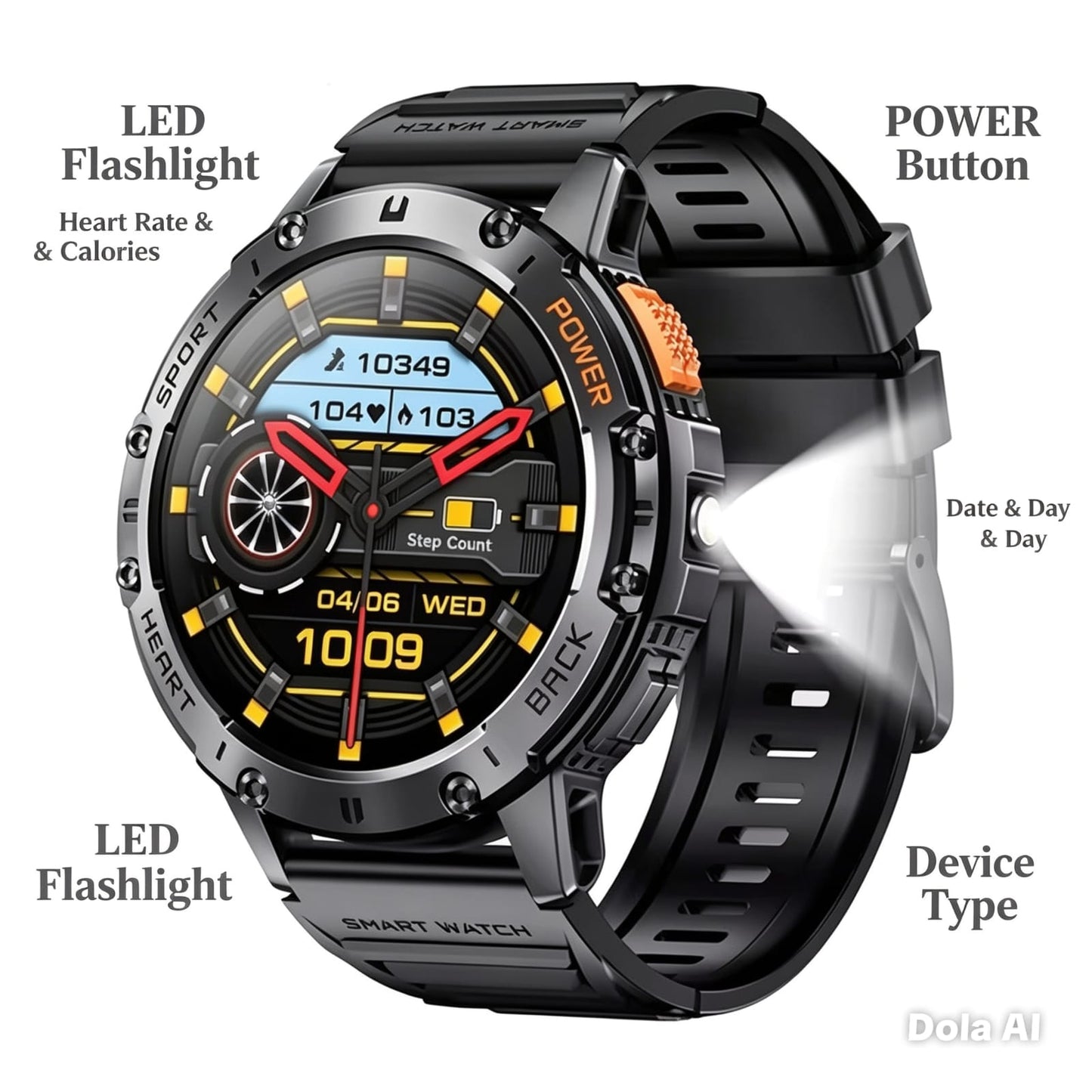 ⌚🔥smartwatch edicion de lujo diseño elegancia rendimiento 🖤✨