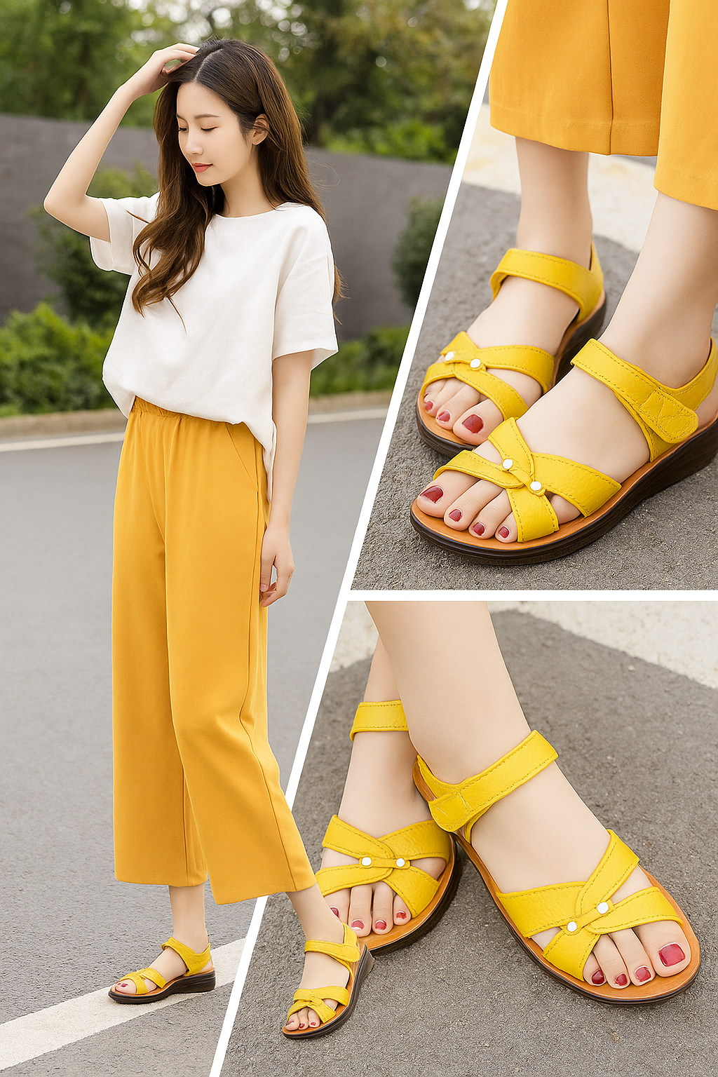 👡✨SANDALIA DE CUERO ORTOPEDICAS 👡✨